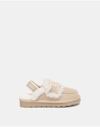 EVERAU - Australian Shepherd Ugg Rilee Kids Cow Suede Upper House Shoes