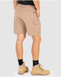 UNIT Workwear - UNIT Flexlite Mens Lightweight Cargo Shorts