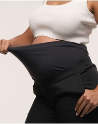 Soon Maternity - Classic Overbelly Straight Pants