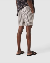 Politix - Paisley Elasticated Shorts