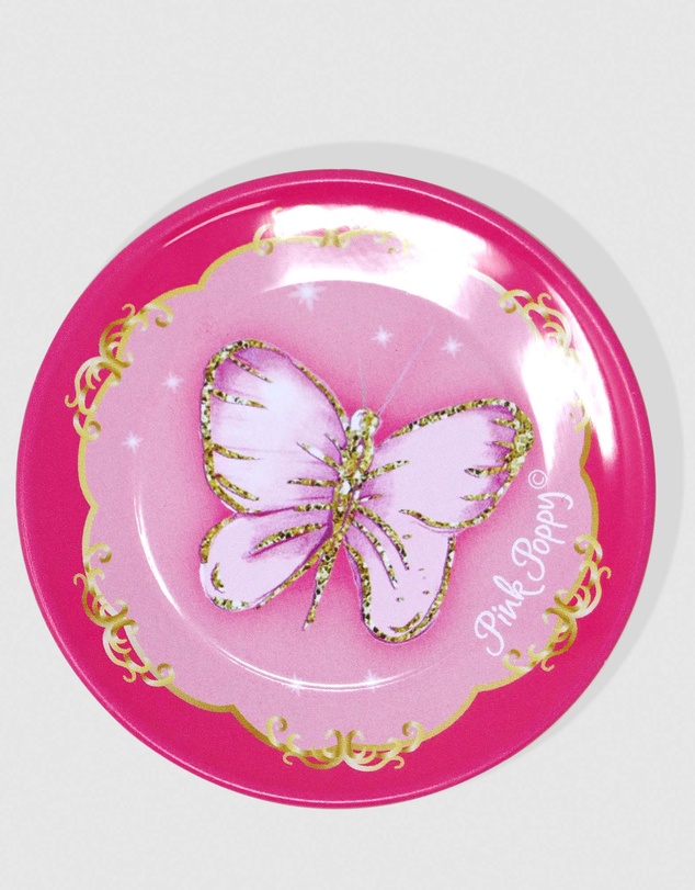 Pink Poppy - Butterfly Ballet Tin Tea Set