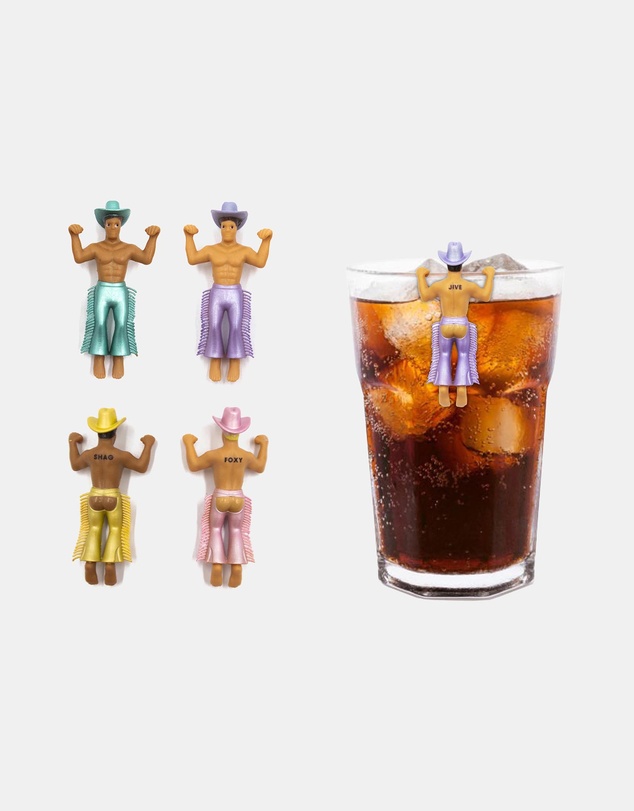 NPW - Disco Cowboy Drink Markers Set of 4