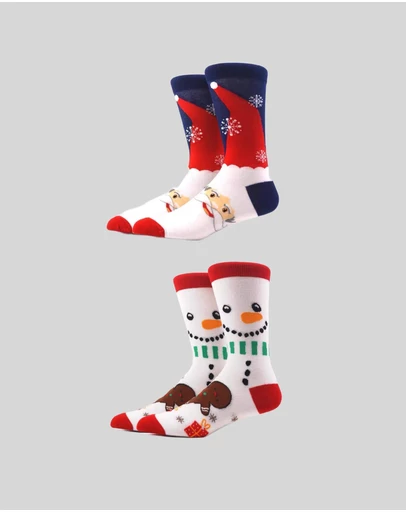 KAJA Clothing - Interesting Colorful Christmas Socks Novel and Comfortable Holiday Socks