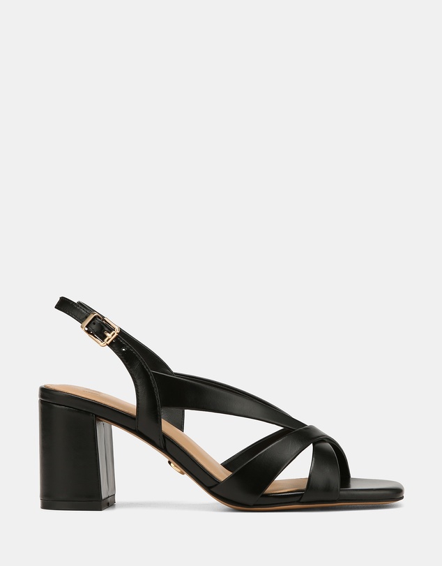 Wittner - Josie Hi-Shine Leather Mid Heels