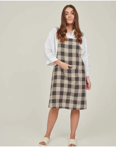Carlotta + Gee - Linen Apron