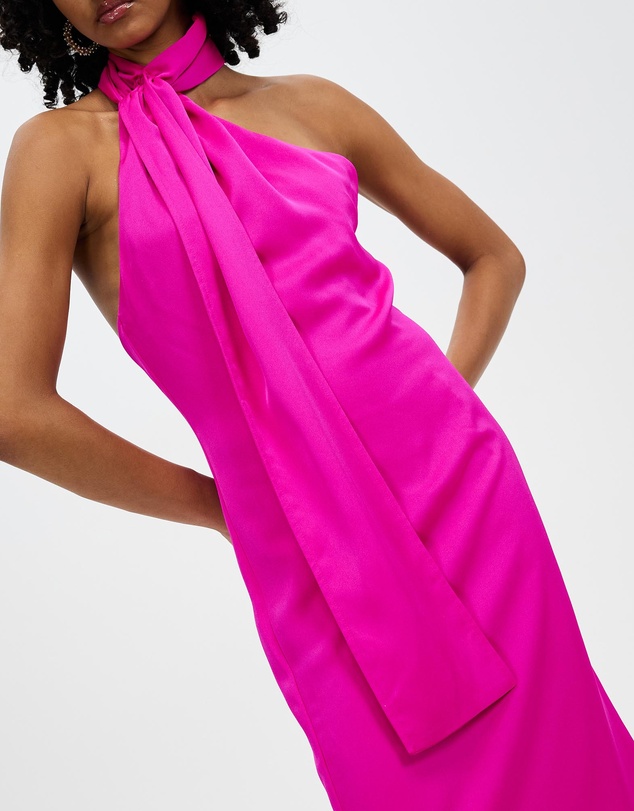 Honey and Beau - Euphoric Halter Midi Dress