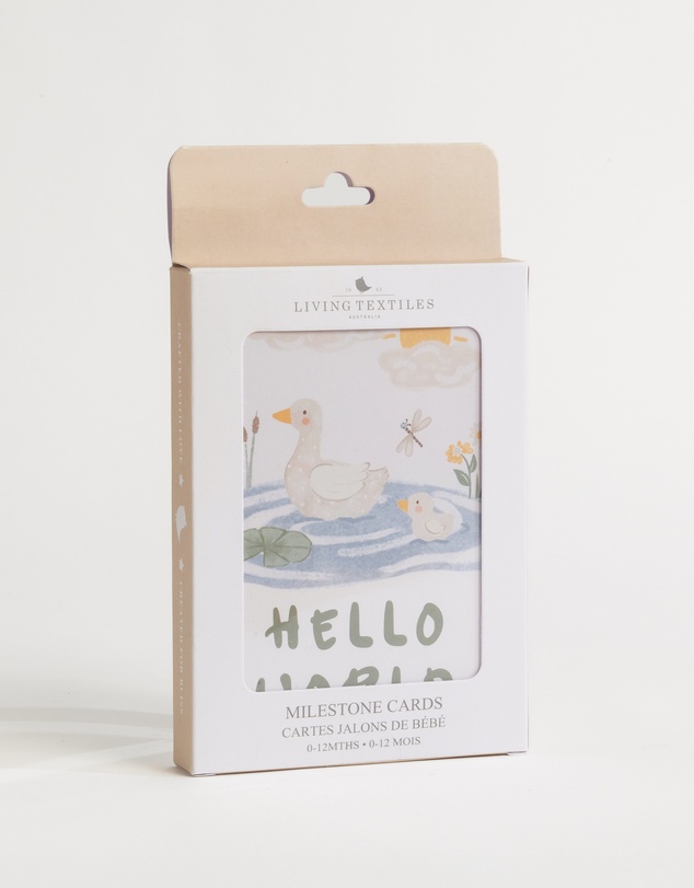 Living Textiles - Milestone Cards - Goosey Goosey