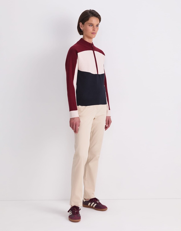 Sportscraft - Club Sport Half Zip Knit