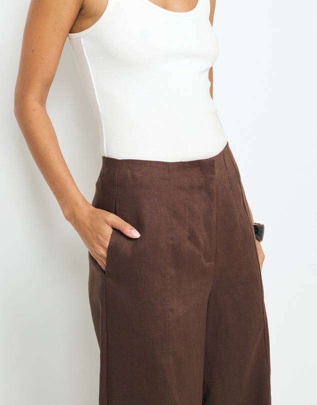 AERE - Leda Wide Leg Pants