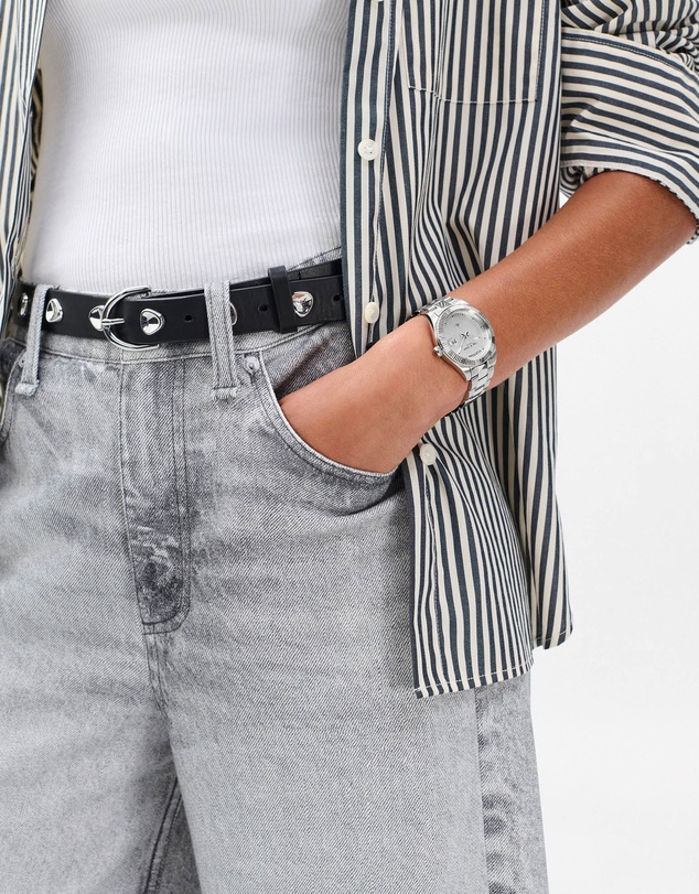 rag & bone - Rag & Bone Lex Silver-Tone Analogue Watch