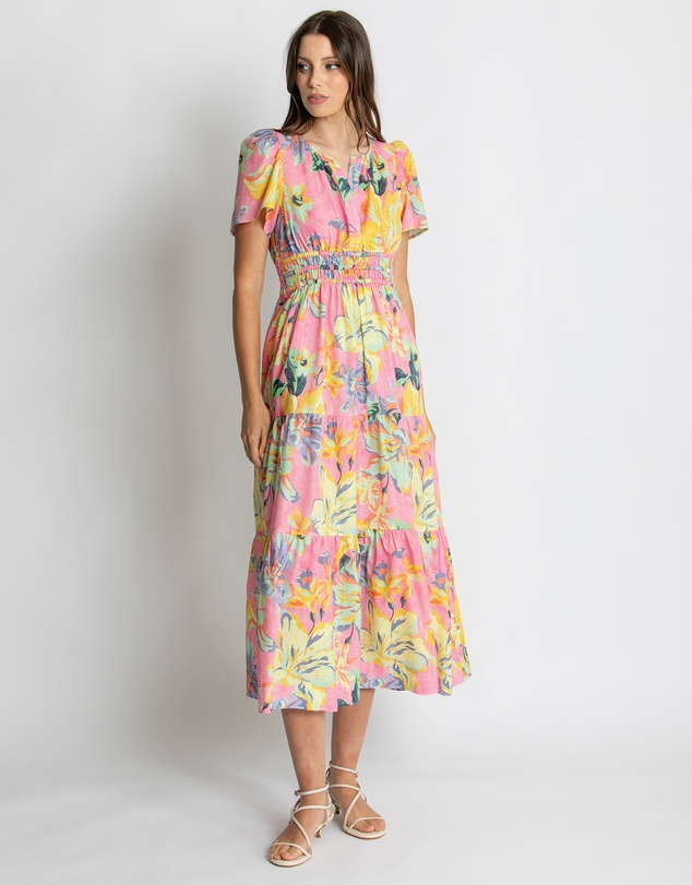 KACHEL - Zurina Midi Dress