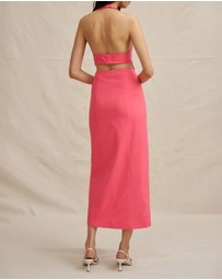 BY JOHNNY. - Chloe Split Midi Skirt
