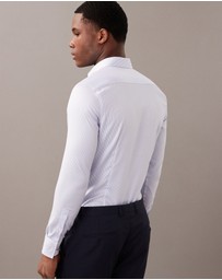 Calvin Klein - Stripe Slim Cotton Stretch Shirt