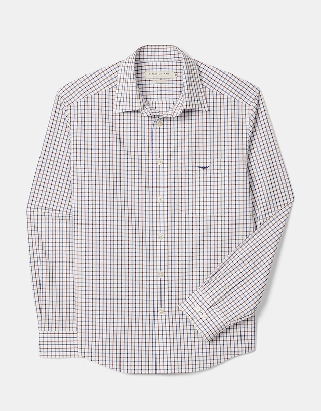 R.M.Williams - Newland Poplin Check Shirt