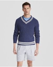 Oxford - Richie Cricket Cable Knit Top