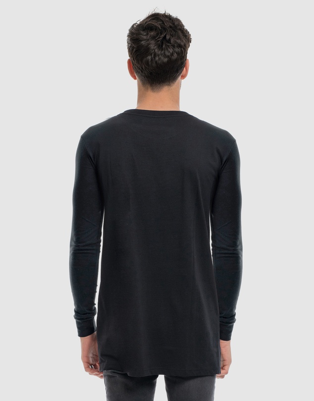 DVNT - Saxon Embroidery Long Sleeve Tee