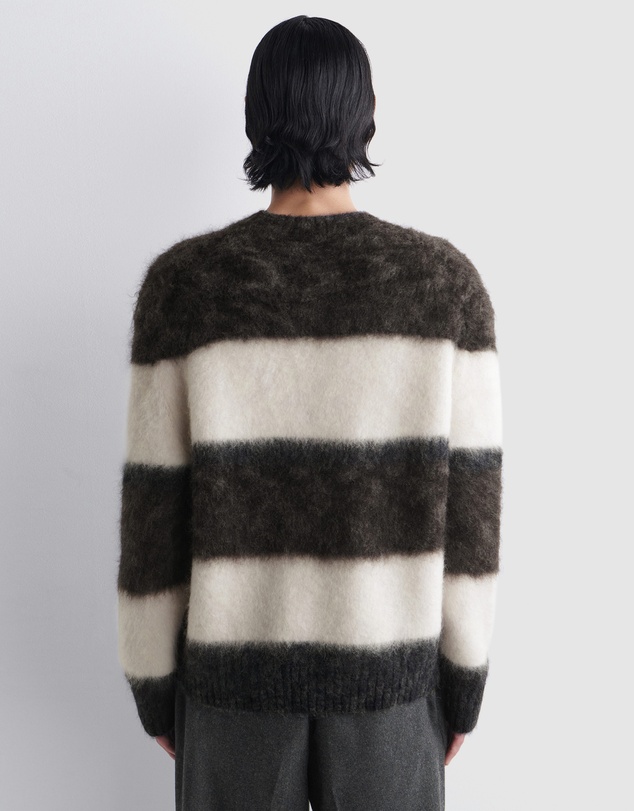 COS - Colour-Block Mohair Crew-Neck Jumper
