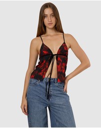 Thrills - Lucky For You Floral Top