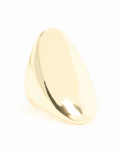 Lovisa - Gold Plated Large Oval Ring