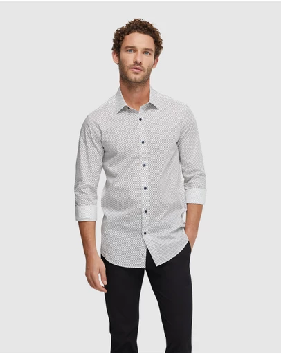 Oxford - Beckton Printed Shirt