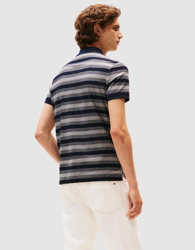 Tommy Hilfiger - Stripe Structure Regular Polo