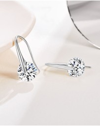 Mestige - Eclipse Earrings - Silver Plated