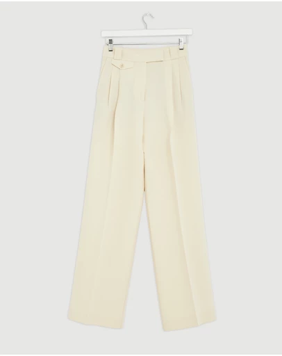 Revibe - Repaired Shona Joy Irena High Waisted Tailored Pants - AU 8