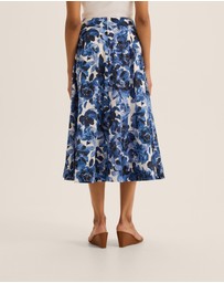 Review - Elizabeth Floral Midi Skirt
