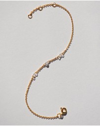 SAINT VALENTINE - Floating Stone Bracelet - Gold