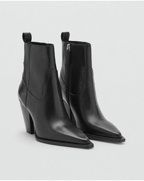 M.N.G - Choco Ankle Boots