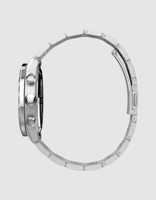 TIMEX - Waterbury Traditional Chronograph 41mm Stainless Steel Bracelet Watch 