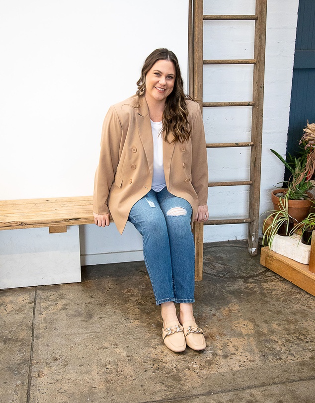Love Your Wardrobe - Charlie Double Breasted Blazer