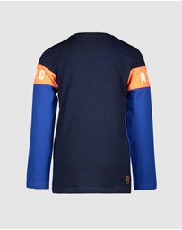 TYGO&vito - Long Sleeve Colour Block Tee - Kids-Teens