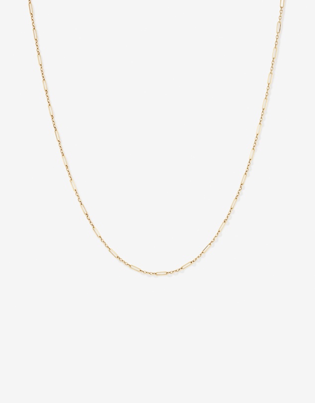 Michael Hill - 1.6mm Wide Paperclip 3 and 1 Chain in 10kt Yellow Gold