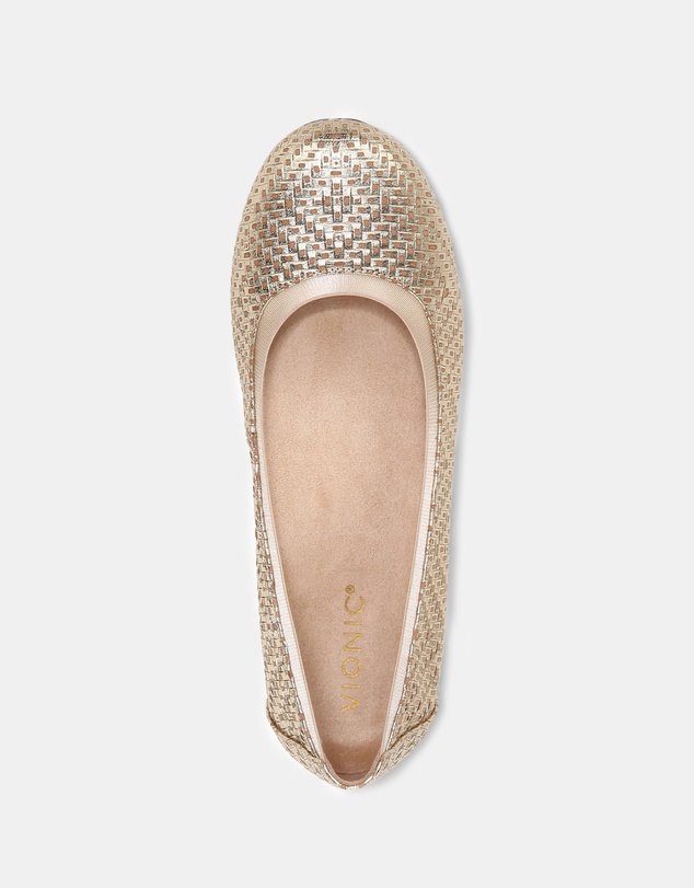 Vionic - Anita Ballet Flat - Gold