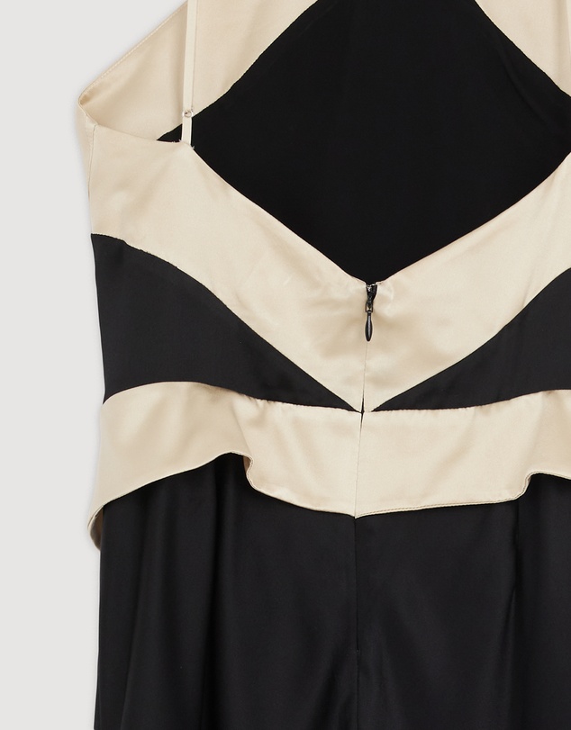 Revibe - Repaired Reformation Jillian Silk Dress - AU 10