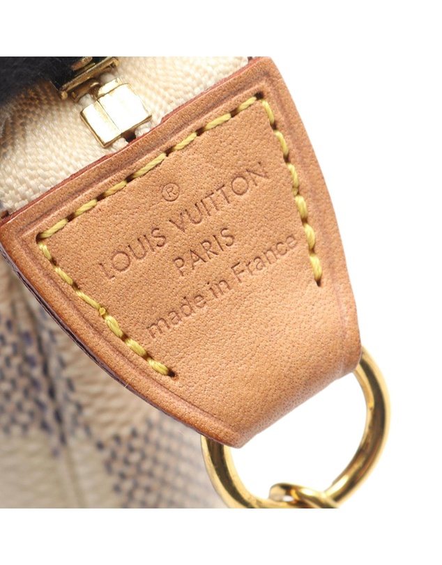 Pre-Loved by Azura Reborn - Pre-Loved Damier Azur Mini Pochette Accessoires