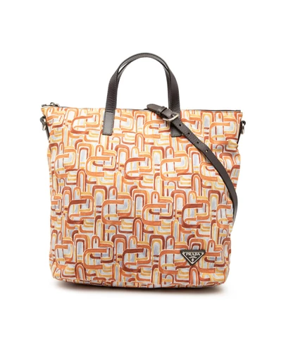Pre-Loved by Azura Reborn - Pre-Loved Tessuto Stampato Satchel
