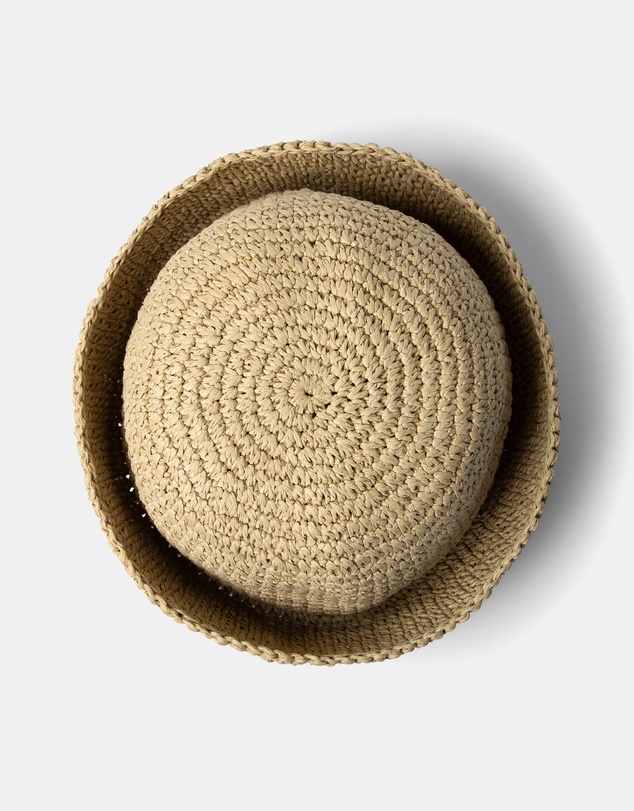 Damson Madder - Raffia Sailor Hat