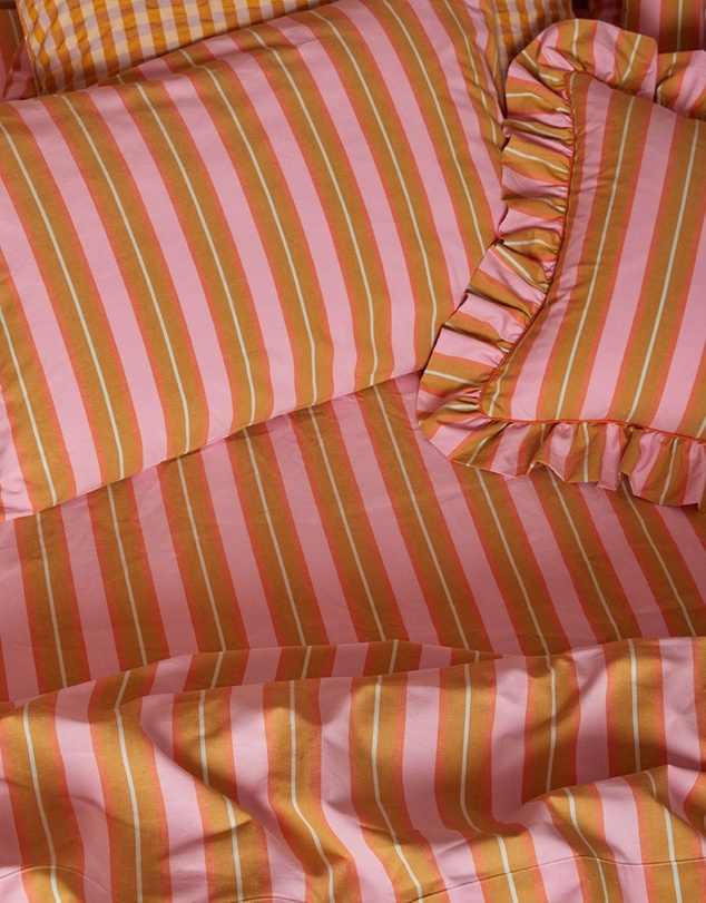 Mosey Me - Sunrise Stripe Fitted Sheet