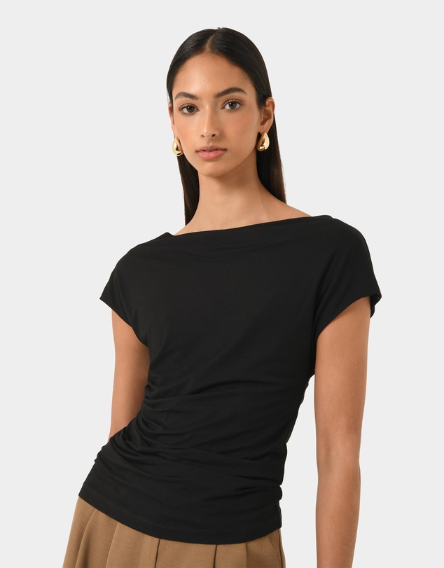 Forcast - Mia Off Shoulder Jersey Top
