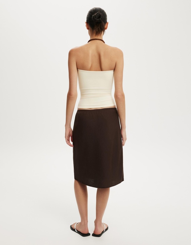 Cotton On - Haven Slip Midi Skirt