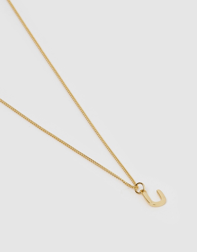 Izoa - Alphabet Letter U Necklace