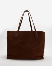 Assembly Label - Olivia Suede Tote Bag