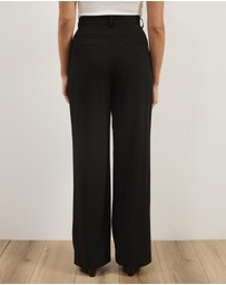 Atmos&Here - Ellie Pleated Wide Leg Pants