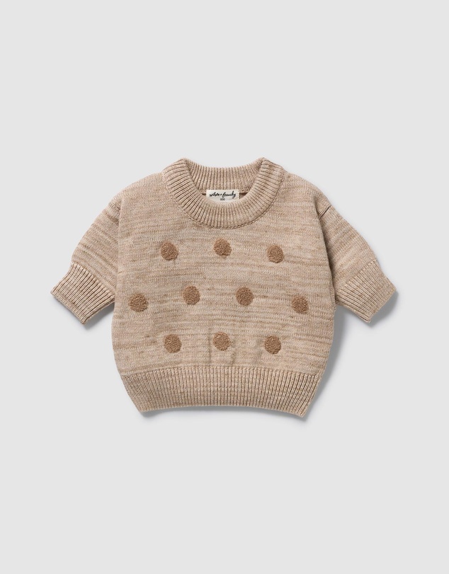 Wilson & Frenchy - Organic Knitted Bauble Jumper - Babies
