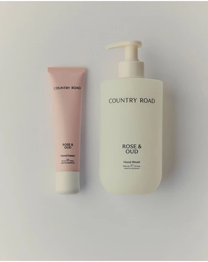 Country Road - Australian Made Rose & Oud Hand Care Set