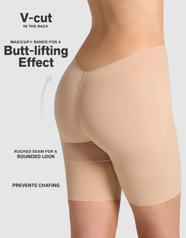Leonisa - InvisiPlunge Undetectable Low Back Shapewear Short