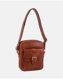 Pierre Cardin - Pierre Cardin Men's Leather Crossbody Bag