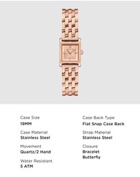 Michael Kors - Georgie Rose Gold Analogue Watch